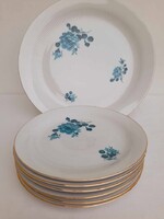 Gyönyörü Colditz porcelán süteményes készlet