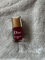 Dior körömlakk gél hatás piros