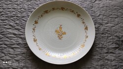 Rosenthal Björn Wiinblad porcelán tányér tál arany díszítéssel  jelzett