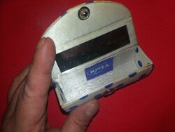 Régi NIVEA belül bársony mini pici pipere neszeszeres pettyes tartócska tükrös képek szerint