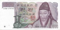 1000 won 1983 Dél Korea 6.