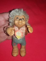 Antik STEIFF MACKI a SÜNI kaucsuk figura jó állapotban GYÁRI CIMKÉVEL GYŰJTŐI 12 cm a képek szerint