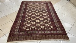 3812 Pakisztáni Bokhara kézi csomó gyapjú perzsa Szőnyeg 135X240CM INGYEN FUTÁR