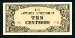 Fülöp-szigetek 1942 10 centavos - japán megszállás PS