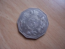 Tanzania 5 shilingi 1980