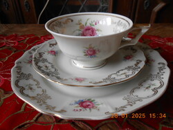 Bavaria porcelán, reggeliző szett