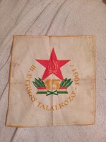 3. úttörő találkozó 1961 kendő szocialista szocializmus emlék vöröscsillag címer
