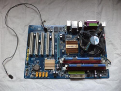 [CAB] Gigabyte GA-P35-S3G alaplap +4GB RAM +proci (493)