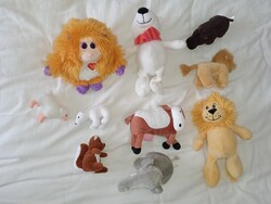 PLÜSS - Plüss gyűjtemény vegyes 10 darabos