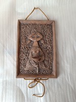 Final sale! Gyula Kőfalvi ceramic wall picture / wall decoration, work of the ceramist