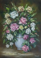 Kiss Karola (1972- ) Prima díjas festőművész,  70x50 cm olajfestmény