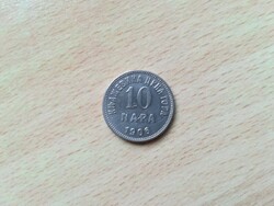 Montenegro 10 Para 1906