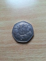 Egyesült Királyság - Anglia 50 Pence 1973