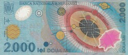 ROMÁNIA, 2.000 lei polimer