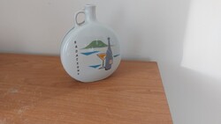 (K) Drasche Badacsony retro porcelán kulacs