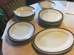 Burg Lindau porcelán étkészlet, 6 személyes