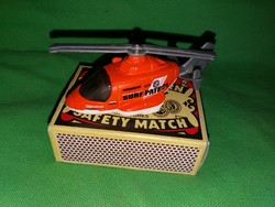 Retro MATCHBOX MATTEL Sea Rescue helikopter játék kisautó a képek szerint