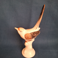 Hollóházi porcelán madár, pinty