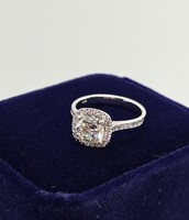 1.7 ct gyémánt gyűrű