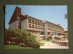Képeslap,Dobogókő,Visegrád hegység,Nimród üdülő,szálló látkép részlet, 1986-