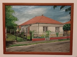 Kádár kocka festmény