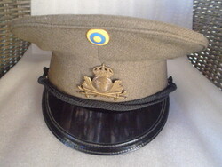 Svéd posztó tányérsapka, visor sapka w/39 WW2 altiszti