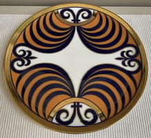 Hollóházi porcelán Szász Endre falitányér