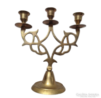 Copper candle holder
