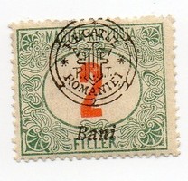 Bélyeg: megszállás, Nagyváradi felülnyomás.