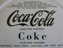 Coca Cola koncentrátum - Üveg 3,8 liter