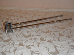 Metal bathroom towel rack, hanger