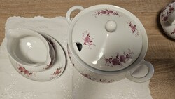 Seltmann Weiden Annabell porcelán leveses tál és szószos tálka gyönyörű, újszerű
