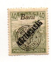 Bélyeg: megszállás, Nagyváradi felülnyomás.