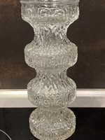 Retro Ingrid Glass üvegváza, 19 cm magas