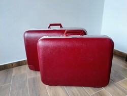 DelSey börönd, 2 darab, piros