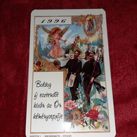 Kéményseprő kártyanaptár 1996