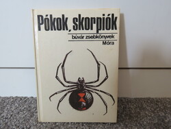 Pókok, skorpiók . búvár zsebkönyvek *1976