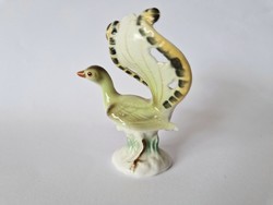 Apró vintage porcelán líramadár