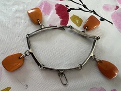 Old Russian Amber Bracelet