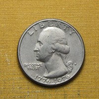 USA 1776 - 1976 1/4 Dollár Jubileum 25 cent