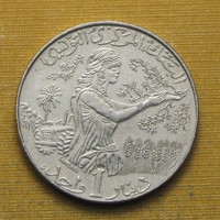 Tunézia 1997 1 Dinár