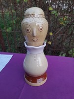 Iparművész mázas kerámia szobor