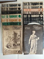 Élet és Tudomány 1961-1976 közötti 18 példány