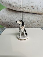 Antik Nápolyi Capodimonte Porcelán Kutya A119