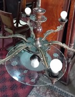 6- ágú bronz csillár