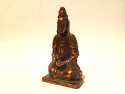 Vintage bronz Buddha szobor