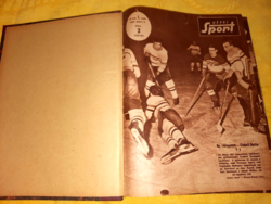 Képes Sport újság 1959. év 1-52. szám (teljes)  könyvkötői kötés