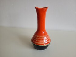 Retro régi iparművészeti kerámia váza Reguly