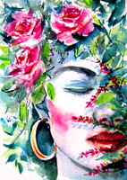 Dream IV - watercolor painting - Álom IV - akvarell festmény