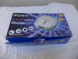 SONY D-E445 discman, dobozos (1813)
